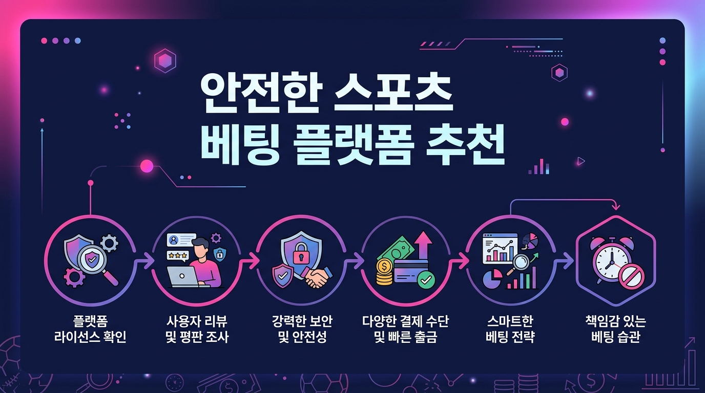 안전한 스포츠 베팅 플랫폼 추천