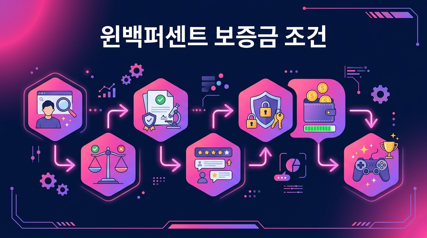 윈백퍼센트 보증금 조건