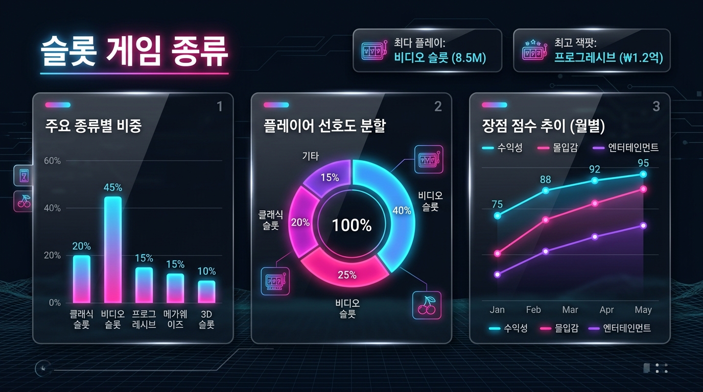 슬롯 게임 종류