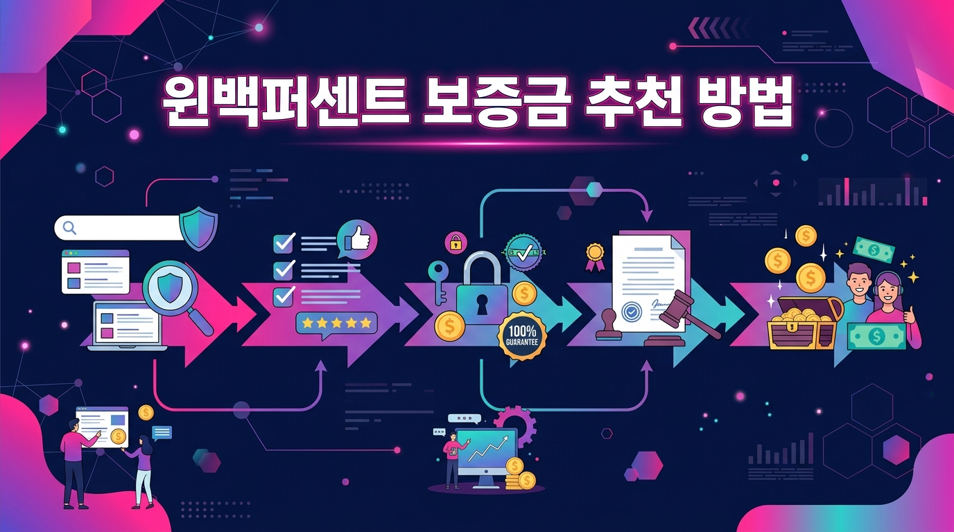 윈백퍼센트 보증금 추천 방법