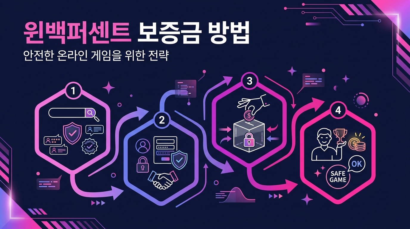 윈백퍼센트 보증금 방법