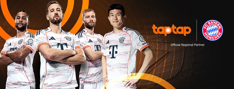 Taptap × FC 바이에른 뮌헨 공식 지역 파트너